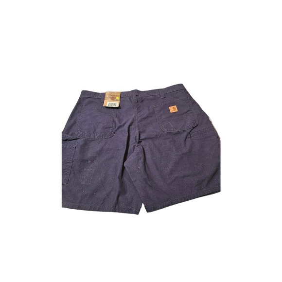 Carhartt Other - Carhartt Blue Canvas Cell Phone work shorts size 40‎ original fit NWT